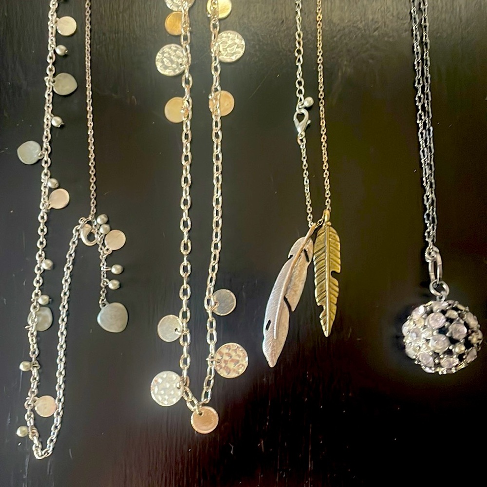 Silver and Gold Necklace Bundle - Picture 2 of 4